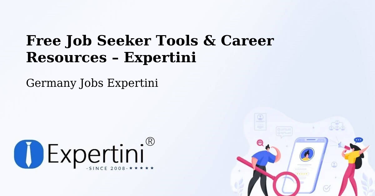 Free Job Seeker Tools & Career Resources – Hamburg - Hamburg, Germany Jobs Expertini